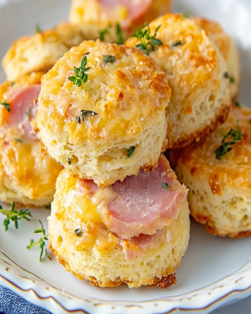 Keto Ham and Swiss Biscuits: Easy, Cheesy Comfort Awaits