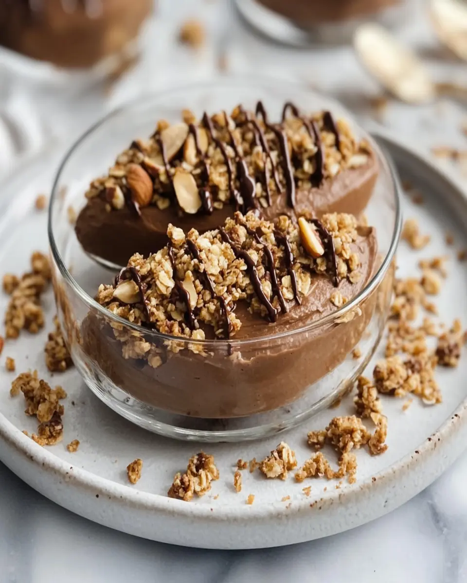 Keto Nutella Mousse with Hazelnut Granola: Indulge Guilt-Free