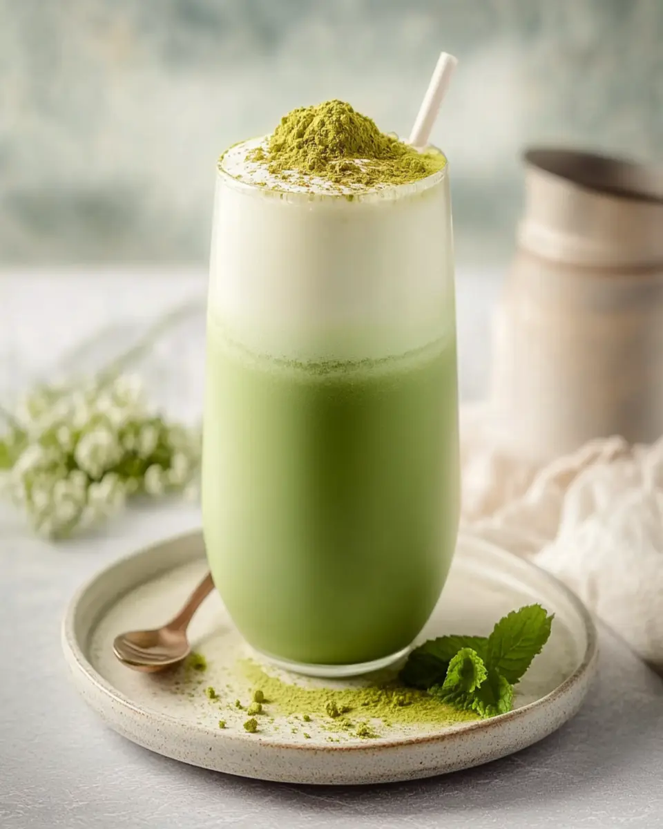 Matcha Café Glacé: Your Indulgent Cool Down Treat!