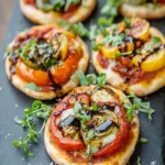 Mini Vegan Pizzas First Image First Image