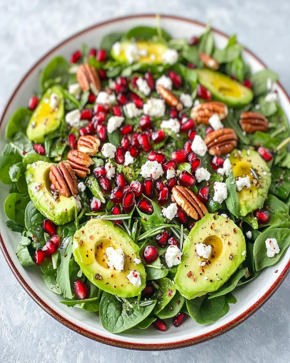 Festive Keto Christmas Salad First Image First Image