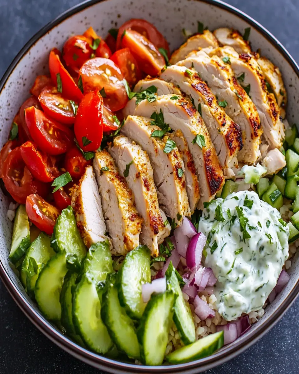 Low-Carb Turkey Gyro Bowls: Easy, Flavor-Packed Delight!