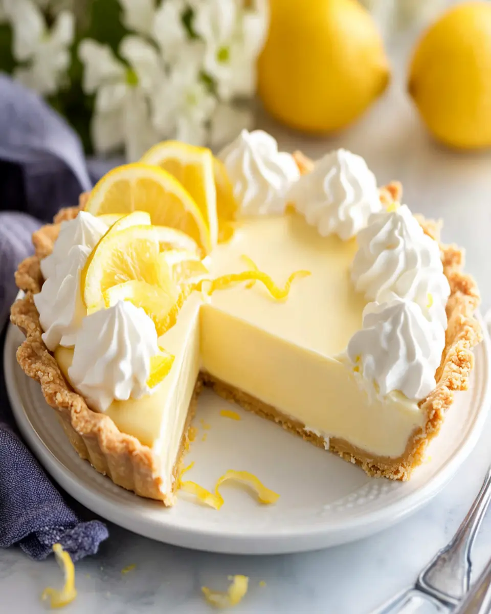 Keto Lemon Pie Recipe: Irresistibly Creamy and Guilt-Free Delight