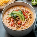 Creamy Keto Taco Soup with Ground Beef First Image First Image
