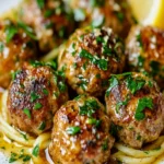 Garlic Butter Meatballs First Image First Image