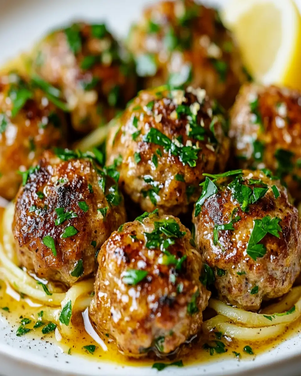 Garlic Butter Meatballs: Juicy Bites That Ditch Fast Food!
