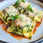 Zucchini Ravioli First Image First Image