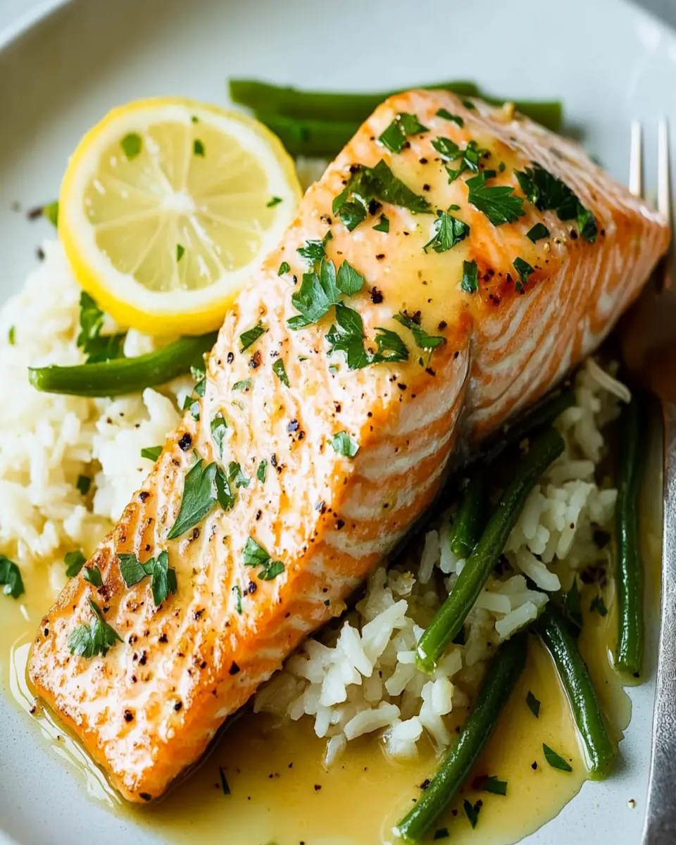 Lemon-Brown Butter Salmon: A Juicy Twist on Dinner Time!