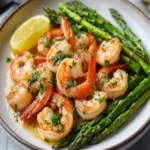 Garlic Butter Shrimp & Asparagus First Image First Image