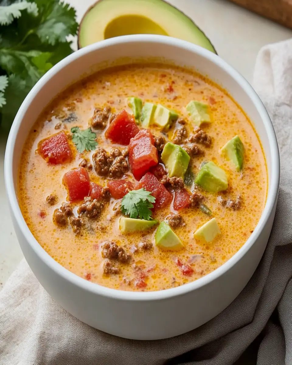 Creamy Keto Taco Soup: The Best Comfort Food You’ll Crave