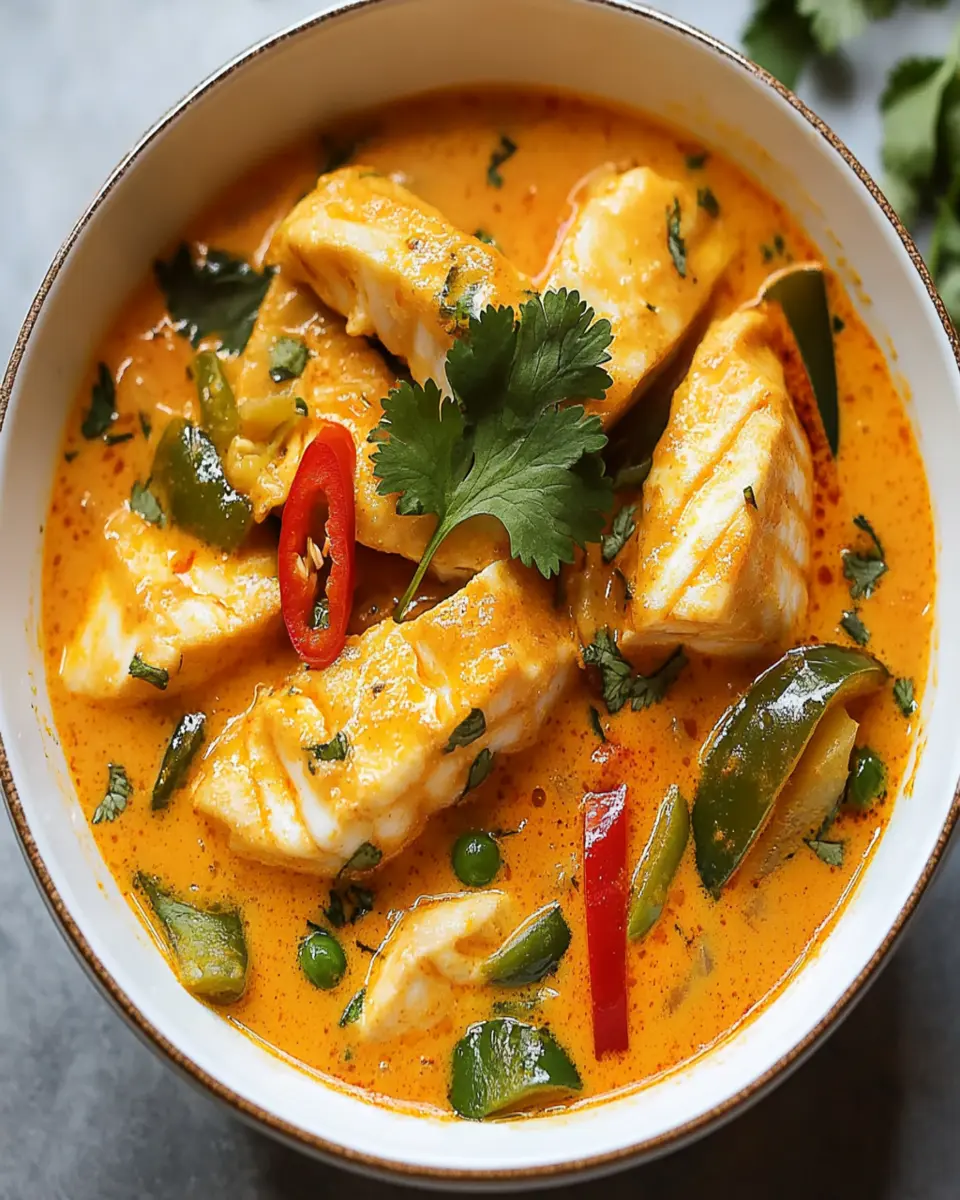 Thai Fish Curry: Irresistibly Creamy Comfort in Every Bite