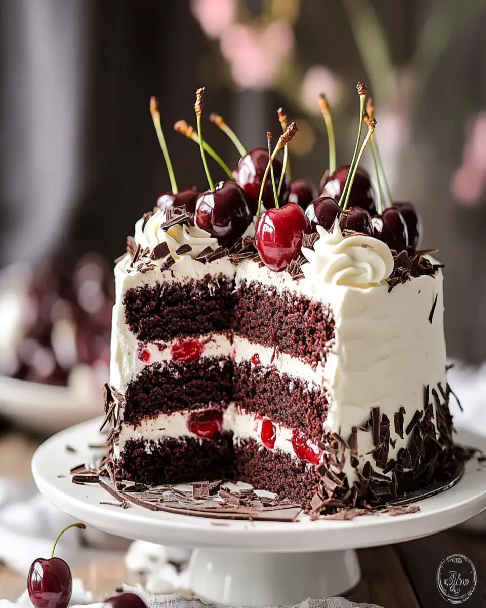Gluten Free German Black Forest Cake First Image First Image