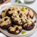 Keto Mint Chocolate Chip Cookies First Image First Image