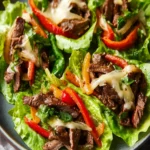 Philly Cheesesteak Lettuce Wraps First Image First Image