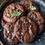 Keto Double Chocolate Sheet Pan Cookies First Image First Image