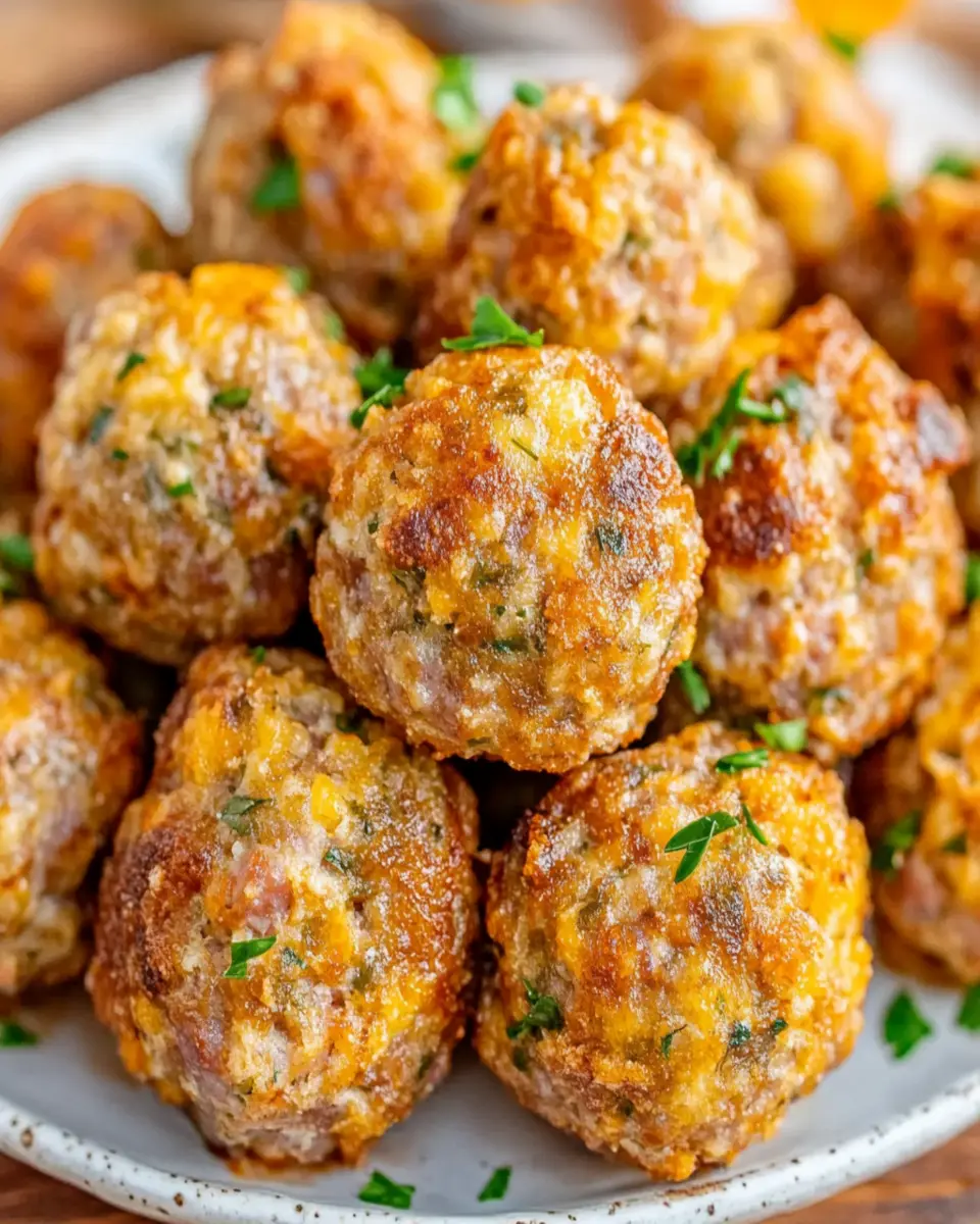 5 Ingredient Keto Sausage Balls: Deliciously Easy & Guilt-Free!