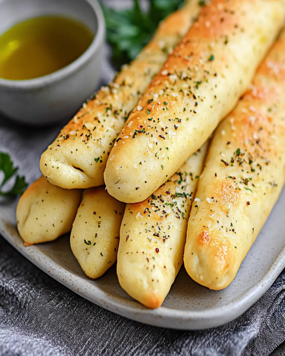 Keto Italian Garlic Breadsticks First Image First Image