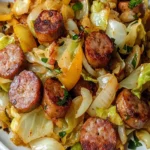Keto Sausage and Cabbage Breakfast Hash First Image First Image