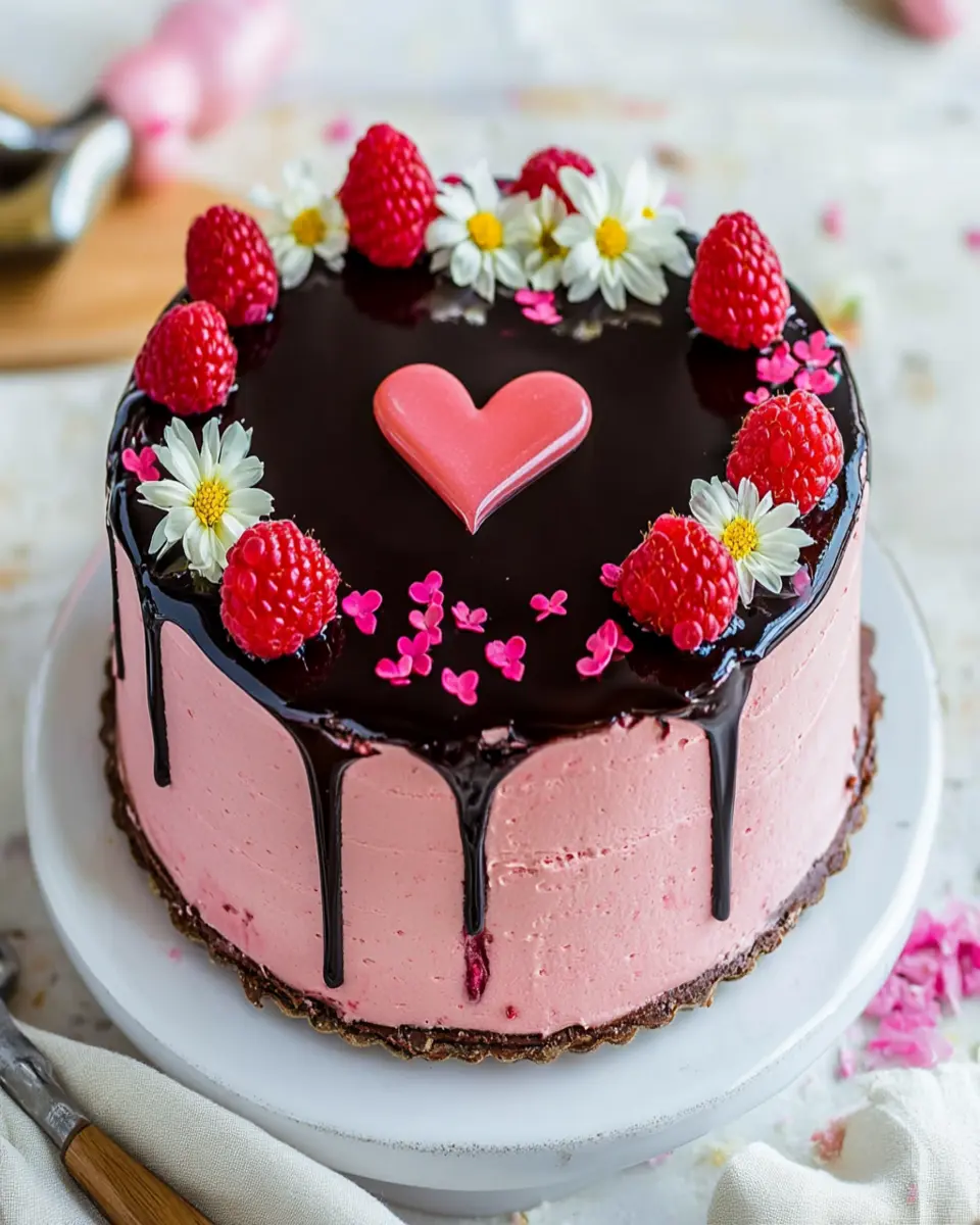 Keto Valentines Day Cake First Image First Image
