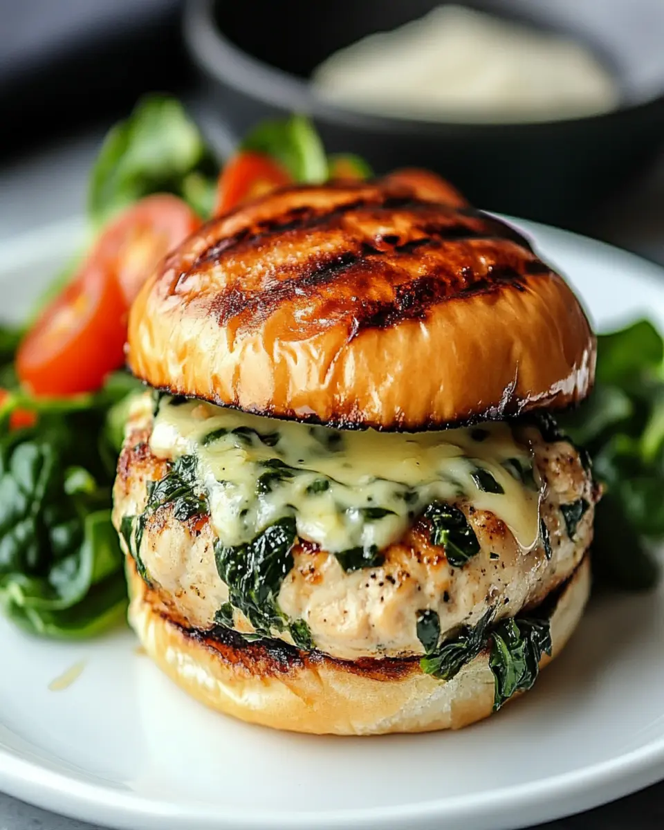 Keto Heart-Shaped Burgers: Juicy White Cheddar Spinach Delight