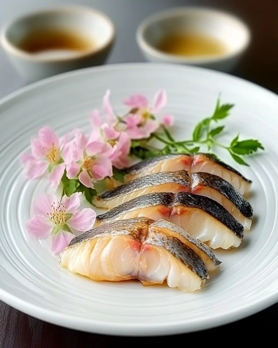 Cherry Blossom Mackerel: A Juicy Twist on Classic Flavor
