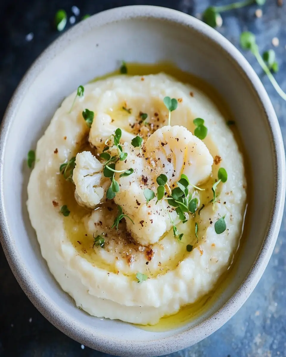 Truffle Cauliflower Puree: Indulgent Bone Marrow Delight