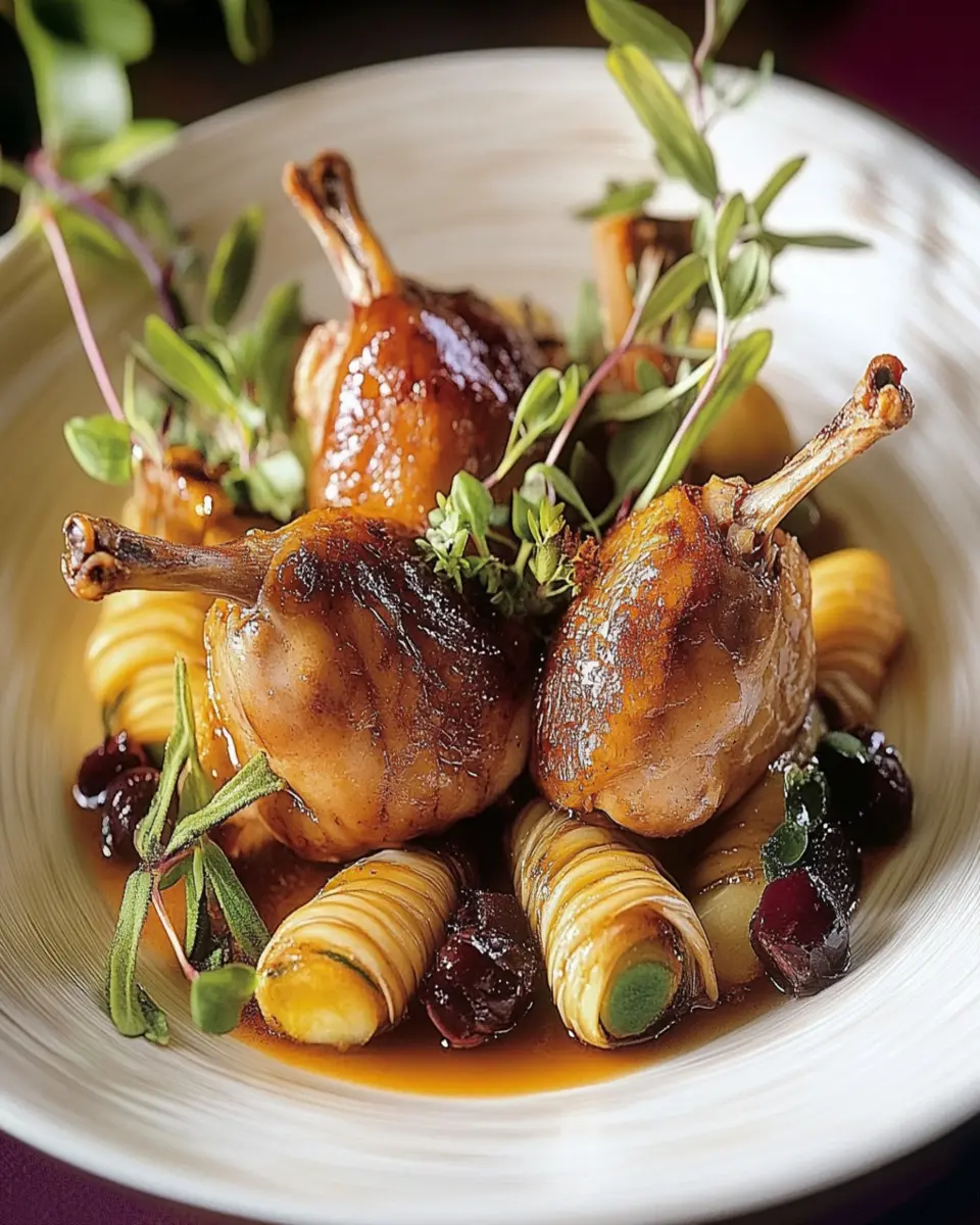 Quail Stuffed with Foie Gras: Indulge in Gourmet Bliss