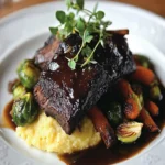Braised Short Ribs with Coffee Rub First Image First Image