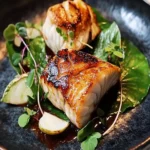 Miso Black Cod in Hoba Leaf First Image First Image