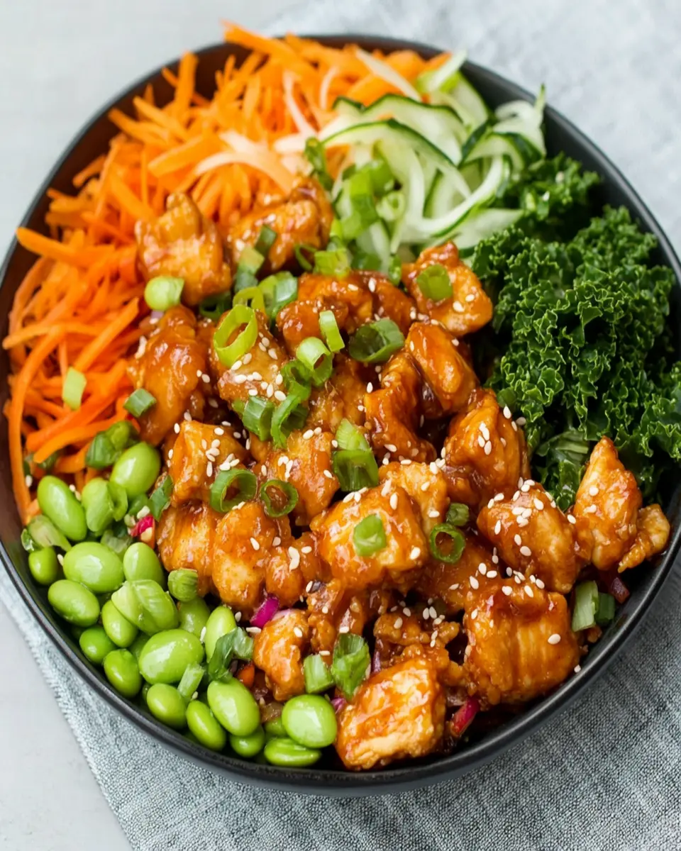 General Tso’s Chicken and Kale Power Bowl: Easy, Wholesome Delight