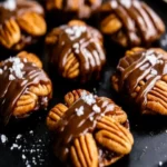 Salted Caramel Keto Pecan Turtles First Image First Image