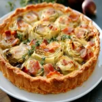 Artichoke and Pancetta Tart First Image First Image