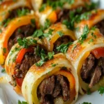 Easy Keto Philly Cheesesteak Roll Ups First Image First Image