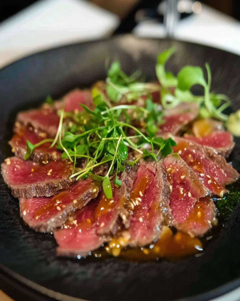 Buffalo Tataki: Juicy Bites That Transform Your Dinner Game