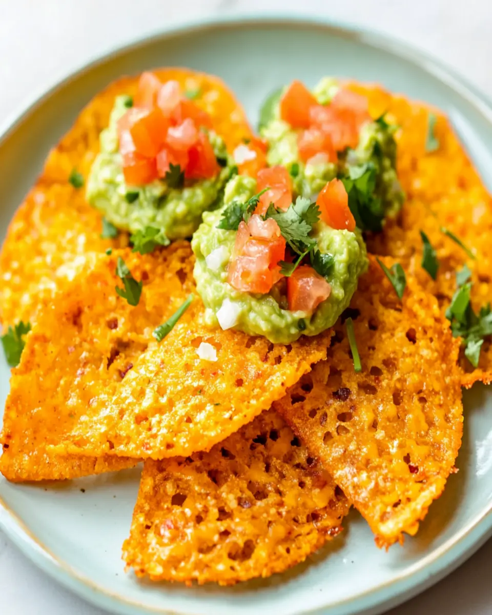 Keto Cheddar Taco Crisps: Irresistibly Crunchy and Flavorful