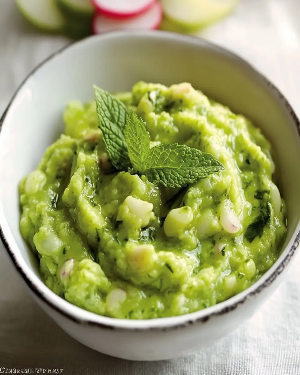 Fava Bean and Mint Puree: The Best Bright Dip You’ll Love