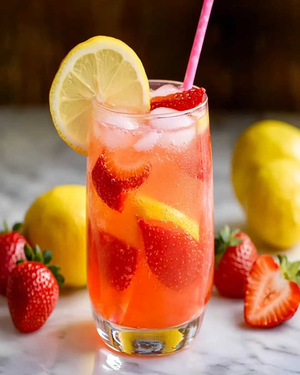 Sugar-Free Strawberry Lemonade: Refreshingly Sweet & Guilt-Free