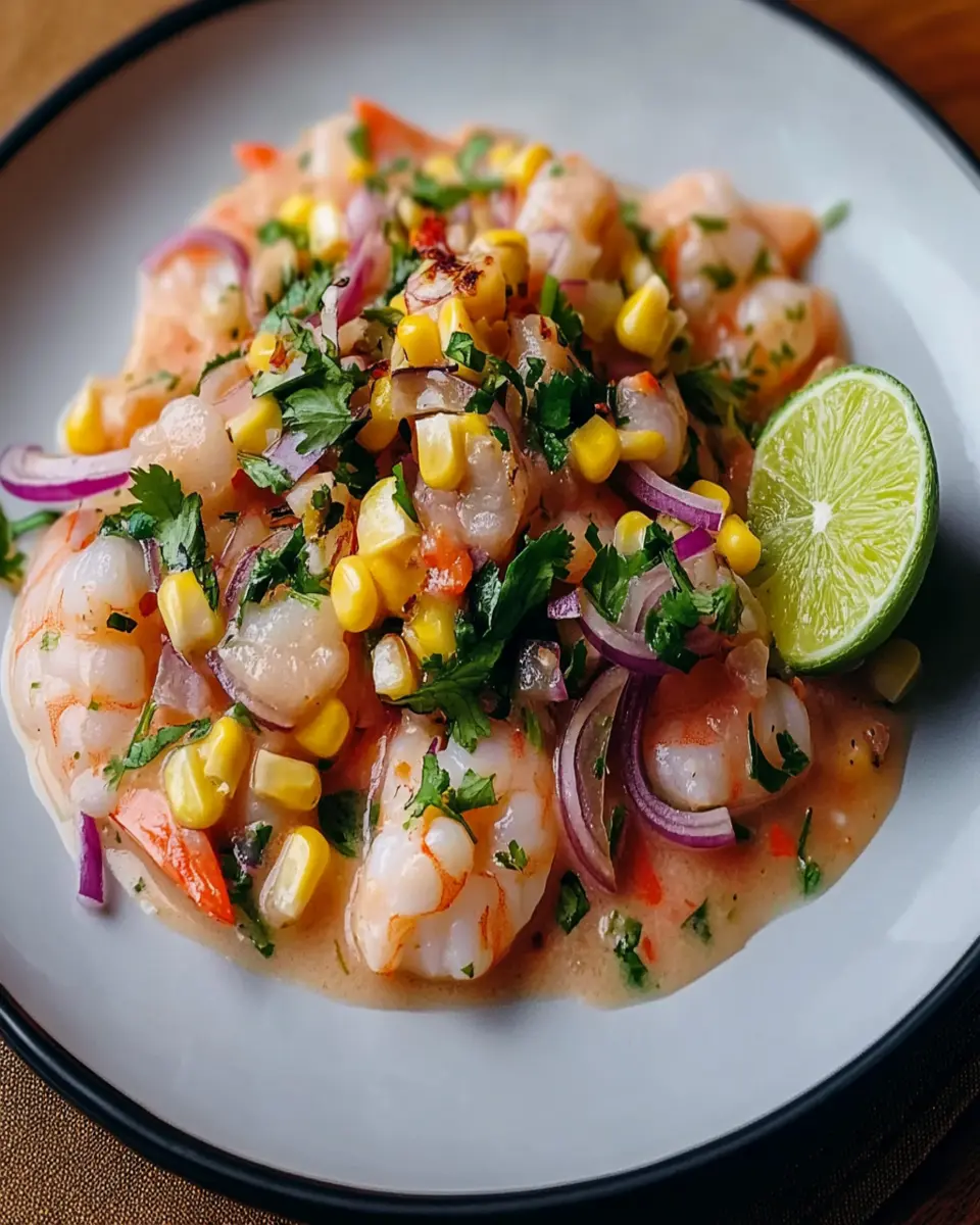 Ecuadorian Ceviche with Tiger’s Milk: Bold & Refreshing Delight