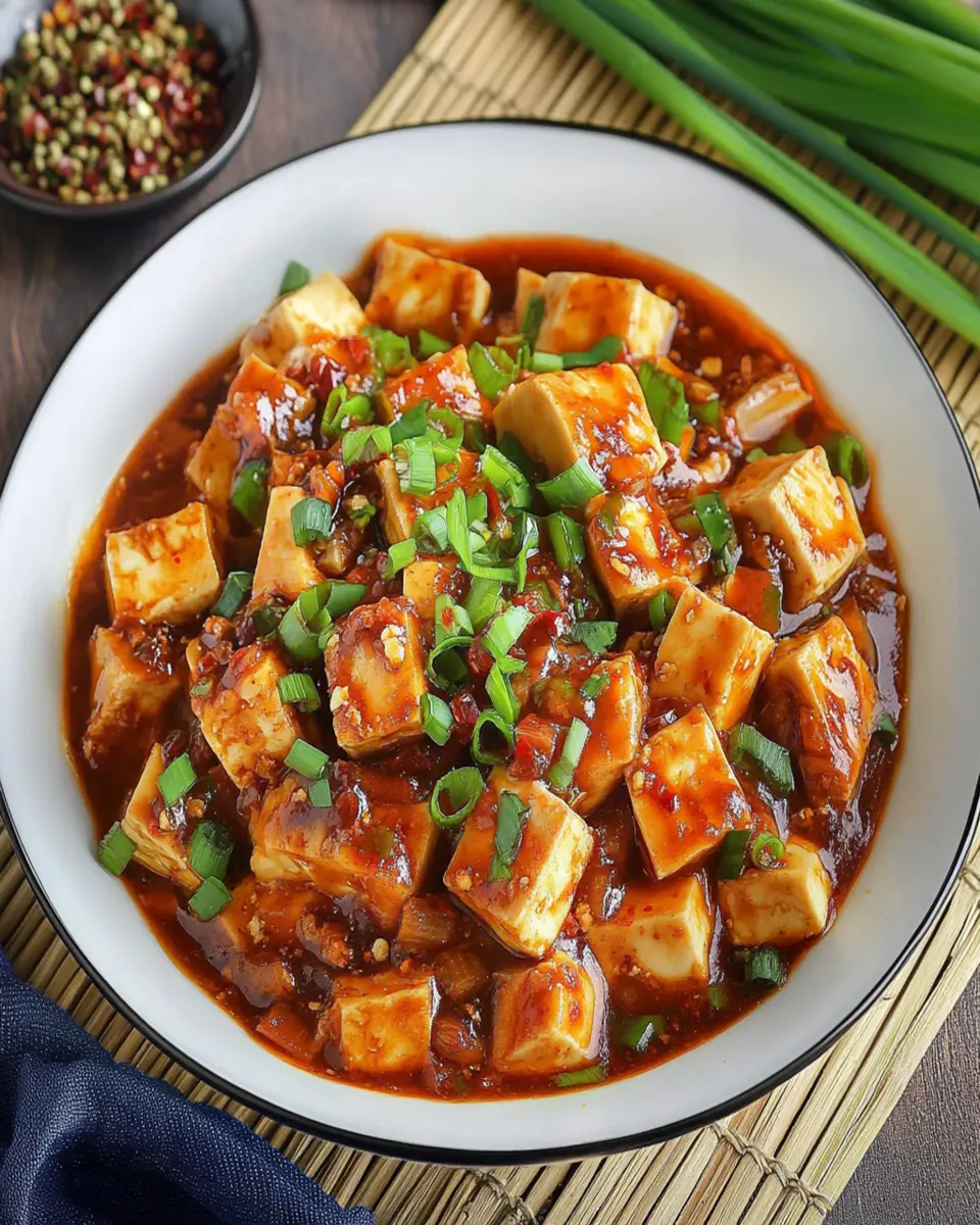 Sichuan Mapo Tofu with Pork Belly: Irresistibly Spicy Delight