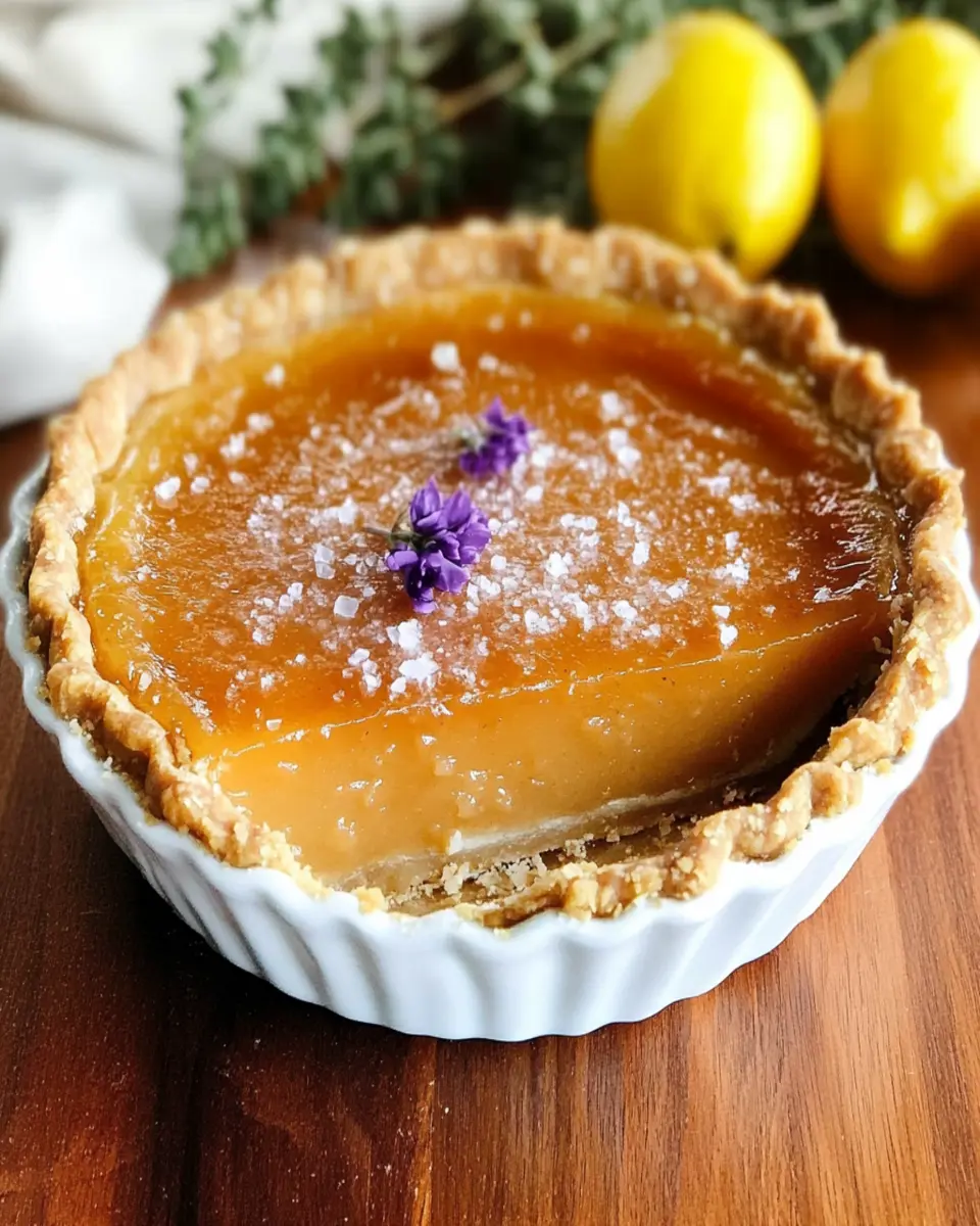 Keto Salted Honey Pie: Indulgent Dessert You’ll Crave