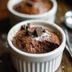 Keto Chocolate Soufflé First Image First Image