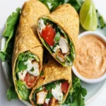 Keto Flaxseed Wraps with Street Taco Ranch Sauce First Image First Image