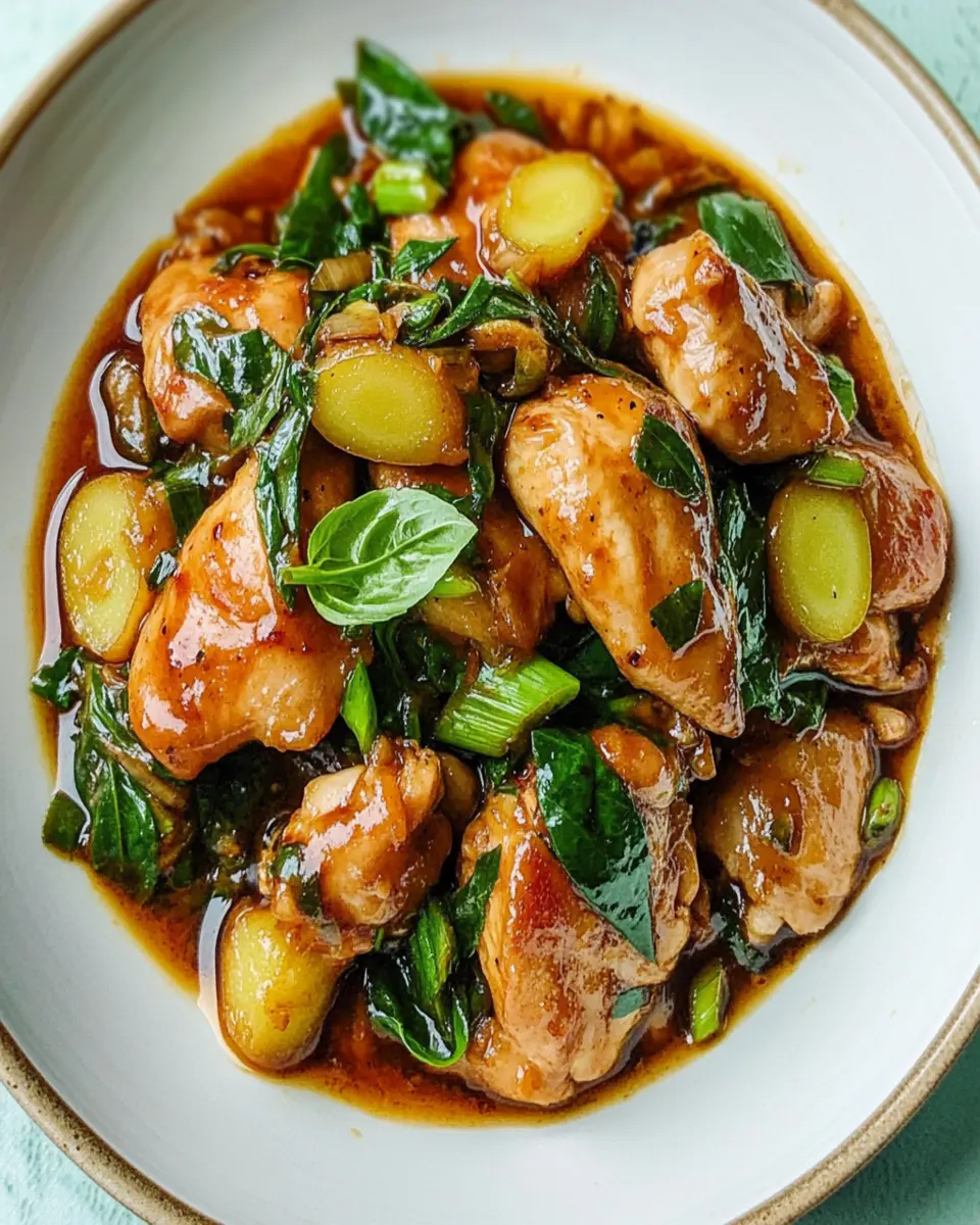 Taiwanese Three-Cup Chicken: Easy, Bold Flavor Awaits!