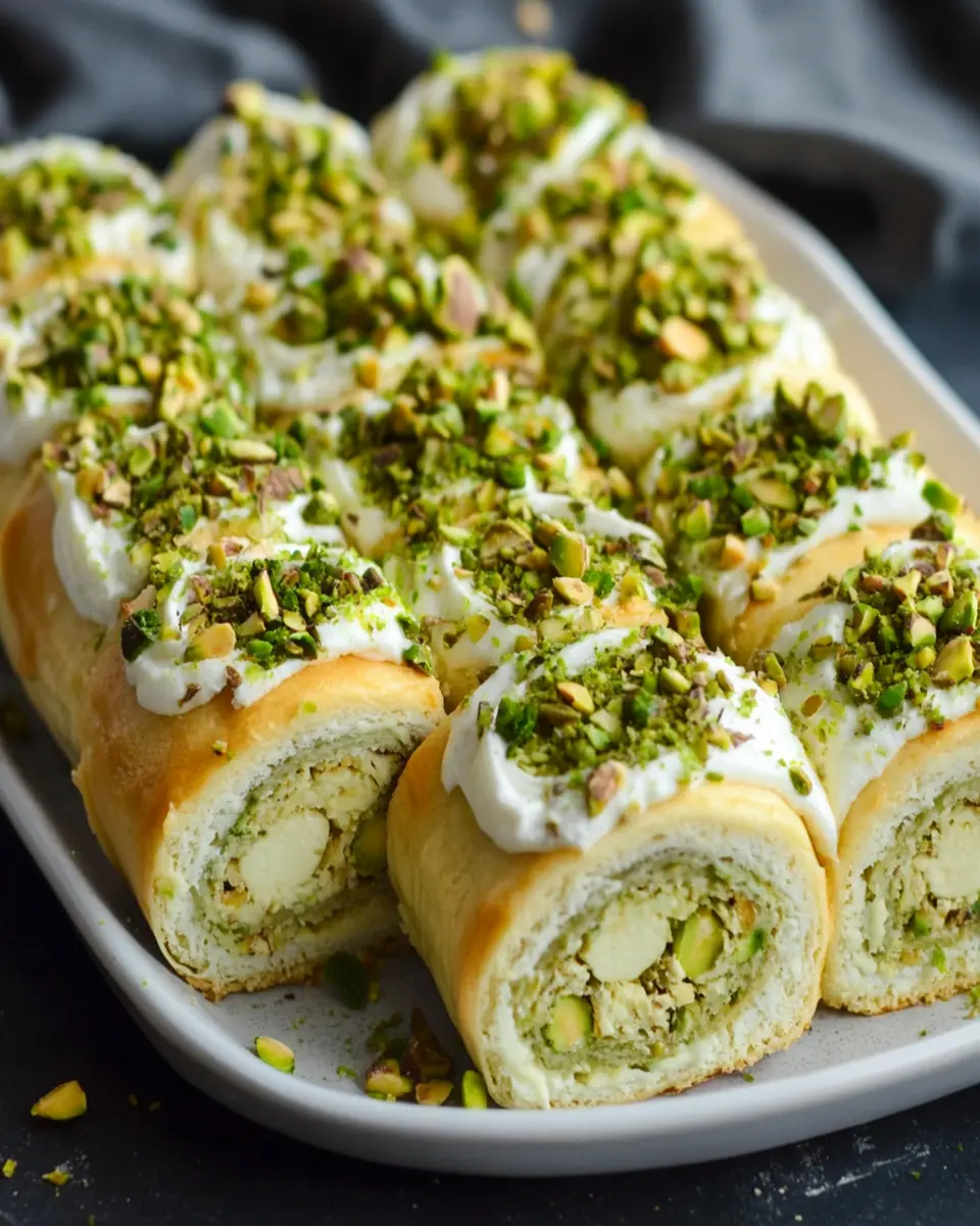 Low-Carb Pistachio Roll First Image First Image