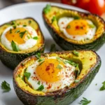 Keto Baked Egg Boats First Image First Image