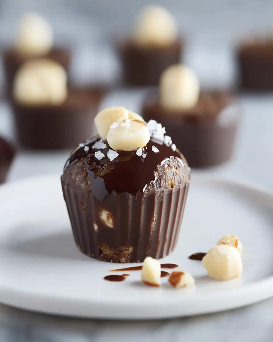 Chocolate Fat Bomb with Macadamia and Sea Salt: Irresistibly Indulgent