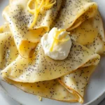 Low-Carb Poppyseed Lemon Crepes First Image First Image