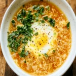 Spanish Garlic Egg Drop Soup (No Bread) First Image First Image