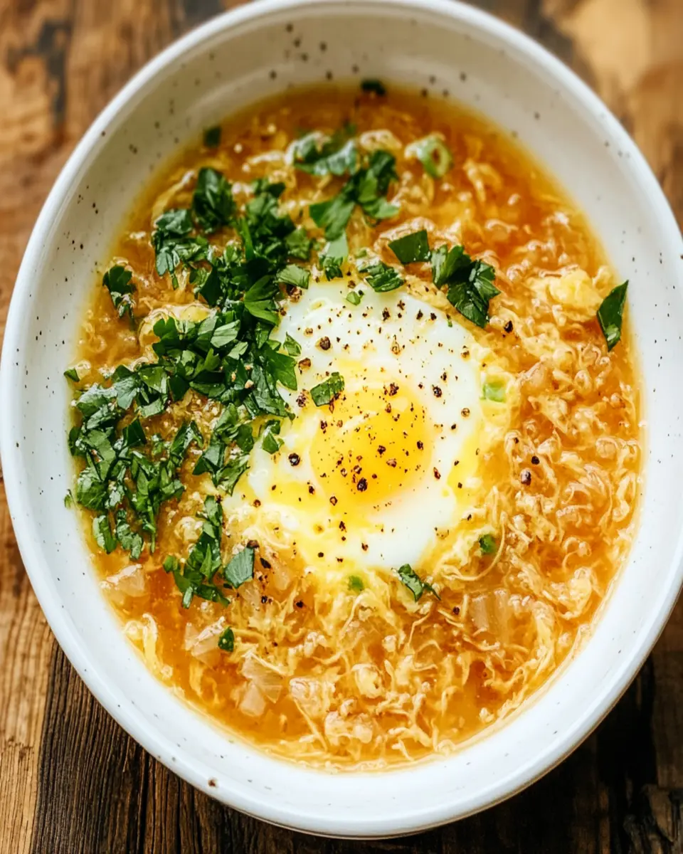 Spanish Garlic Egg Drop Soup: Easy, Flavorful Comfort in a Bowl