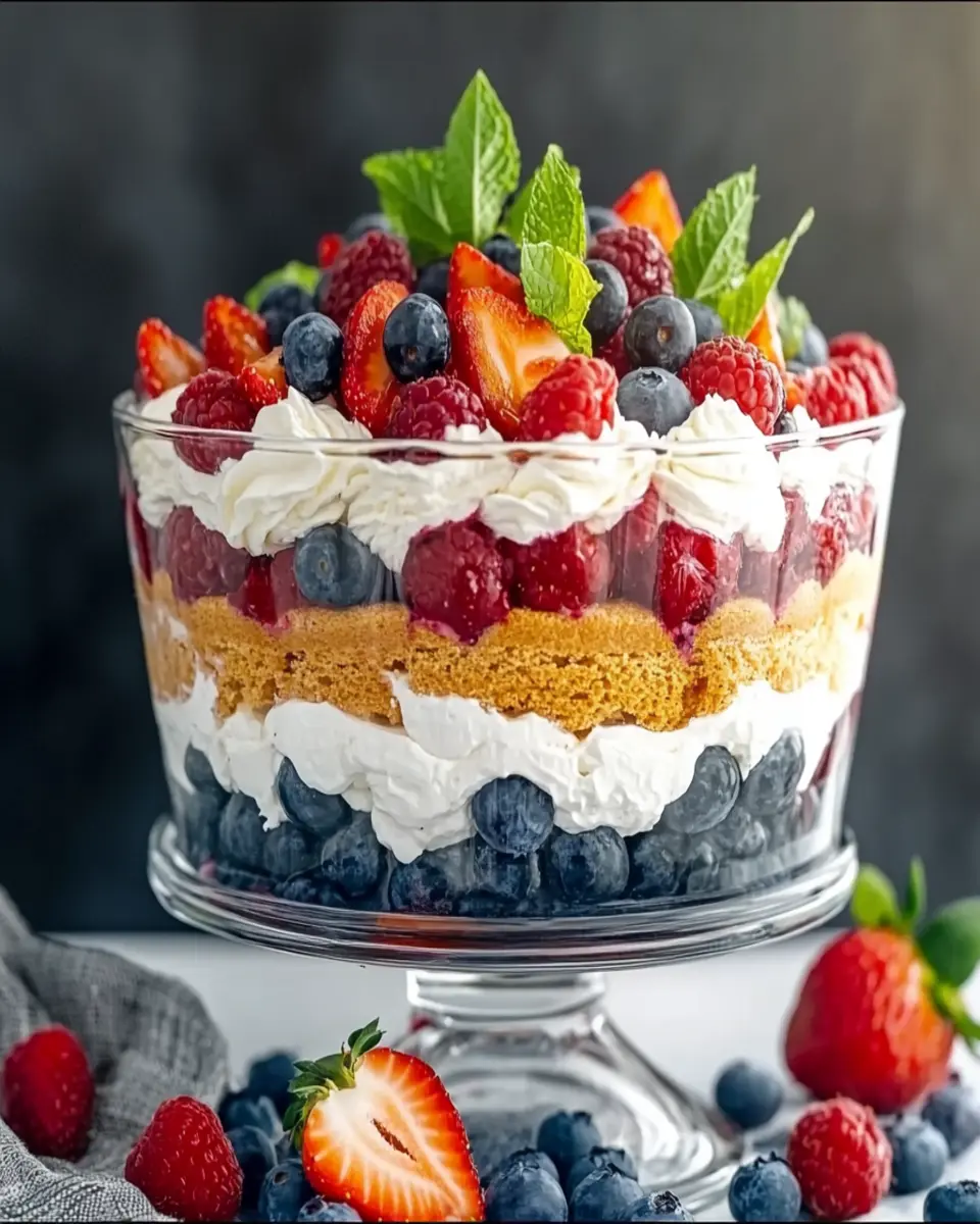 Heavenly Keto Berry Trifle Cake: Indulgent Bliss Awaits